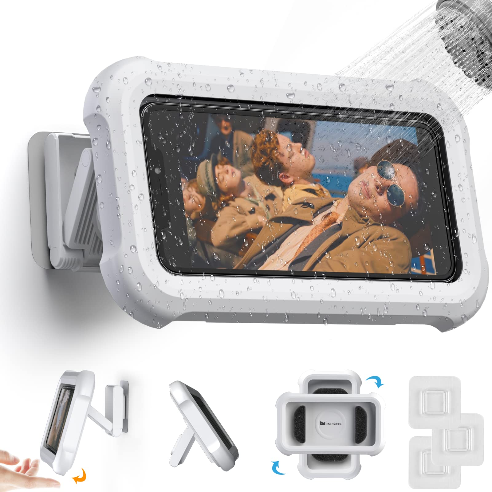 Best Shower Phone Holders Under $20 (Watch Videos Safely in the Shower)