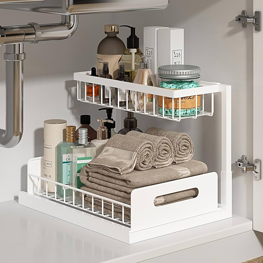 Best Under Sink Organizers Under $30 (Smart Storage for Kitchen and Bathroom)
