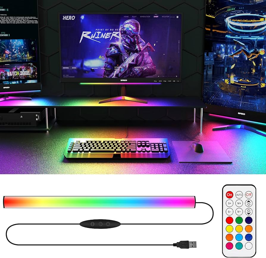 Best RGB Desk Lights for Gaming and Desk Setup