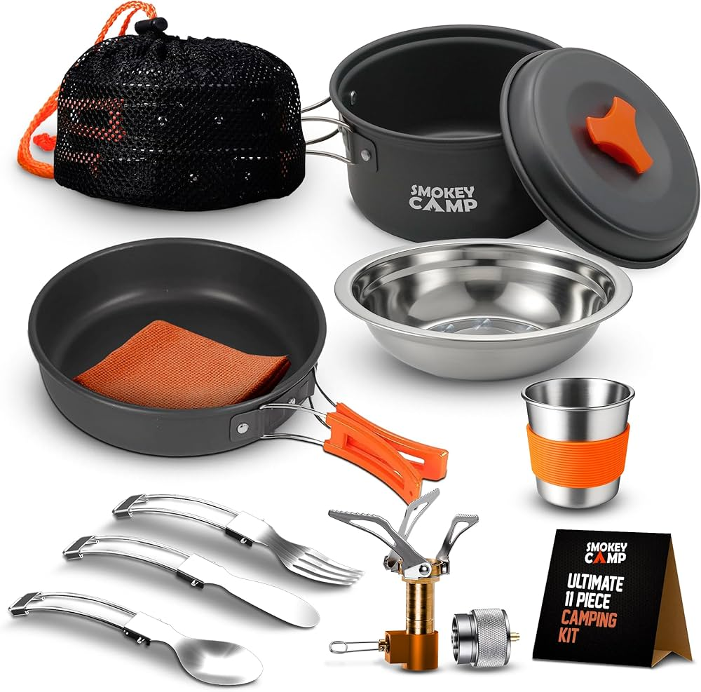 Best Camping Cookware Sets Under $40 (Lightweight and Practical Picks)