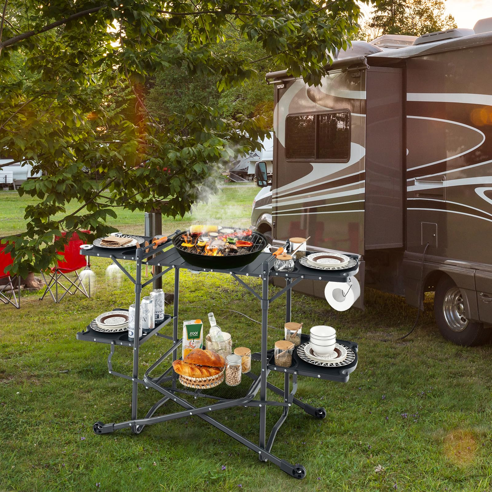 Best Camping Tables Under $50 (Portable and Lightweight Options)